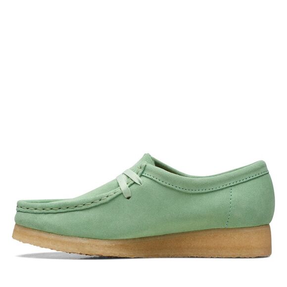 Clarks Womens Wallabee Green Shoes (NWT) - Picture 5 of 6
